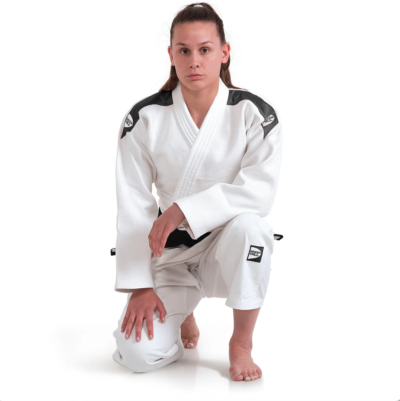 Judogi Professional IJF 750g/m2 Bianco con Banda Rules 2028 - Image 14