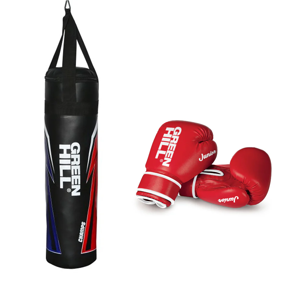Kit Sacco da Boxe e Guanti Bambino - Image 2